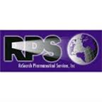 A purple banner with the words research pharmaceutical services, inc.